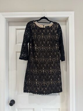 ronni nicole white lace dress RN Studio By Ronni Nicole White Sleeveless Lace Eyelet Dress Size XL